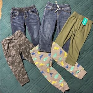 Boys 5 bundle of size 2T pants
